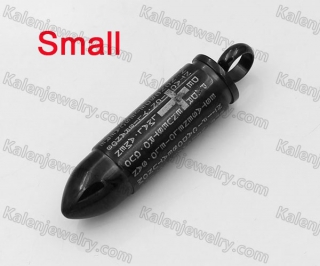 Openning Lid Bullet Pendant KJP100-0320