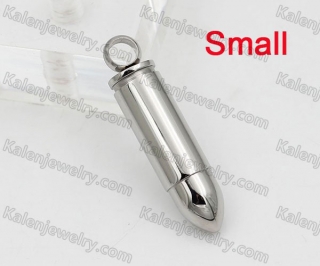 Openning Lid Bullet Pendant KJP100-0324