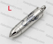 Openning Lid Bullet Pendant KJP100-0343