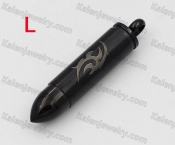 Openning Lid Bullet Pendant KJP100-0346