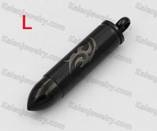 Openning Lid Bullet Pendant KJP100-0346