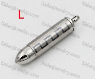 Openning Lid Bullet Pendant KJP100-0354