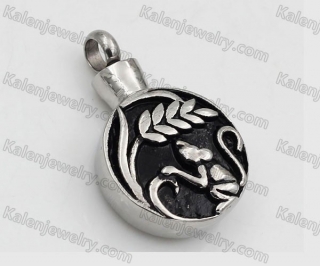 Steel Perfume Bottle Pendant KJP570158