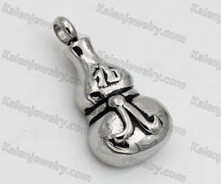 Steel Perfume Bottle Pendant KJP570159
