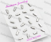 (price for 12 pairs) Batman Ear Studs KJE860123