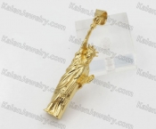 Gold plating Statue of Liberty Pendant KJP260145