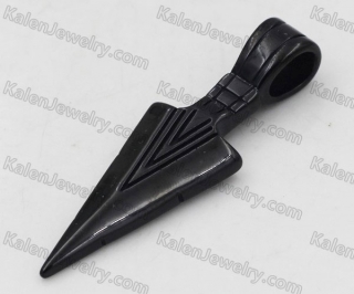Black Arrow Pendant KJP010429