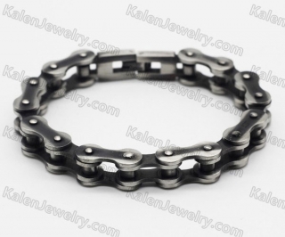 11mm wide Retro Style Motorcycle Chain Bracelet KJB52-0060