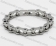 11mm wide Good Polishing Motorcycle Chain Bracelet KJB52-0062