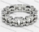 23mm wide Good Polishing Motorcycle Chain Bracelet KJB52-0072
