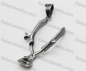 Hair Clipper Pendant KJP1701388