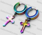 Earrings with Cross KJE860164