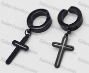 Earrings with Cross KJE860167