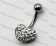Steel Belly Button Ring KJBB86-0026