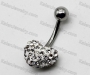 Steel Belly Button Ring KJBB86-0026