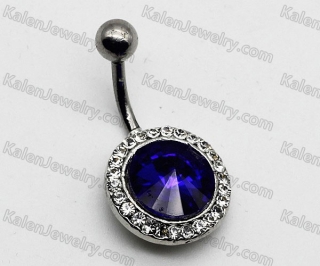 Steel Belly Button Ring KJBB86-0033