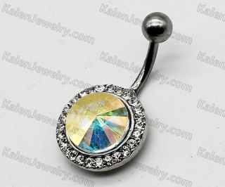 Steel Belly Button Ring KJBB86-0039