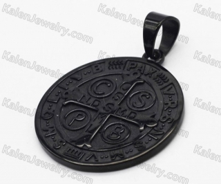 Religious Round Pendant KJP115-0173