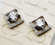 925 Silver Ear Studs KJSE115-0004