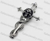 Skul Cross Pendant KJP051827