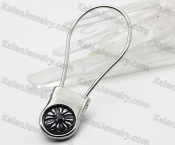 Steel Rotating Keychain KJK69-0006