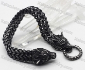 Wolf buckle bracelet KJB69-0165