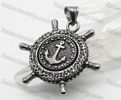 Rotatable Anchor Spinning Top Pendant KJP69-0187