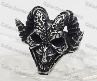 Demon Skeleton Ring KJR118-0043
