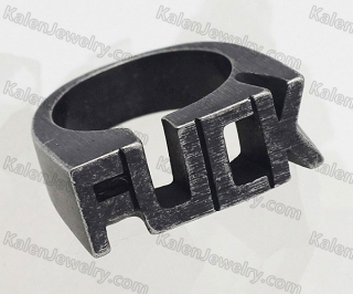 brushed finished fuck ring KJR118-0072