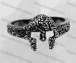 925 silver Spartan Warrior Helmet ring KJSR115-0004