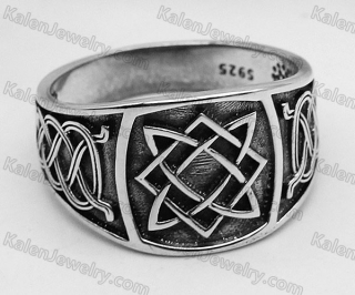 925 silver ring KJSR115-0014