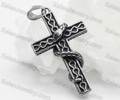 snake cross pendant KJP100-1017