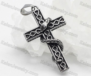 snake cross pendant KJP100-1017