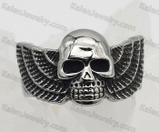 skull with wings ring KJR120-0028