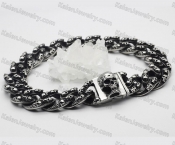 stainless steel skull big dog chain, American Bully dog chain, Dogo, Pitbull dog chain, Caucasian dog chain, KJD128-0004