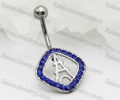 Eiffel tower Steel Belly Button Ring KJBB86-0066