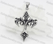 flame cross pendant KJP118-0027