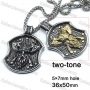 two-tone odin pendant KJP128-0036
