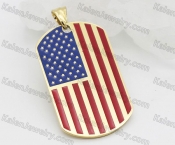 USA flag pendant KJP100-1027