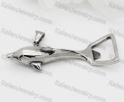 dolphin corkscrew pendant KJP106-0490