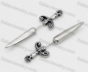 sword ear studs KJE69-0333