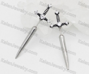 sword ear studs KJE69-0344