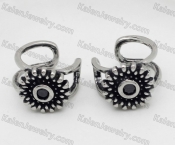 flower ear studs KJE69-0359