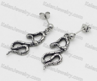 snake ear studs KJE69-0369