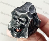 skull ring KJR118-0129