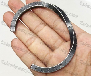 antique black Viking Script Bracelet KJB118-0004