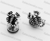 scorpion ear studs KJE01-0054