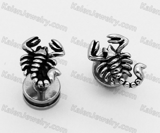 scorpion ear studs KJE01-0054