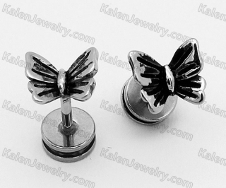 butterfly ear studs KJE01-0059