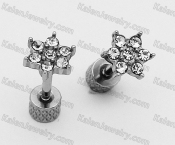 flower ear studs KJE01-0060